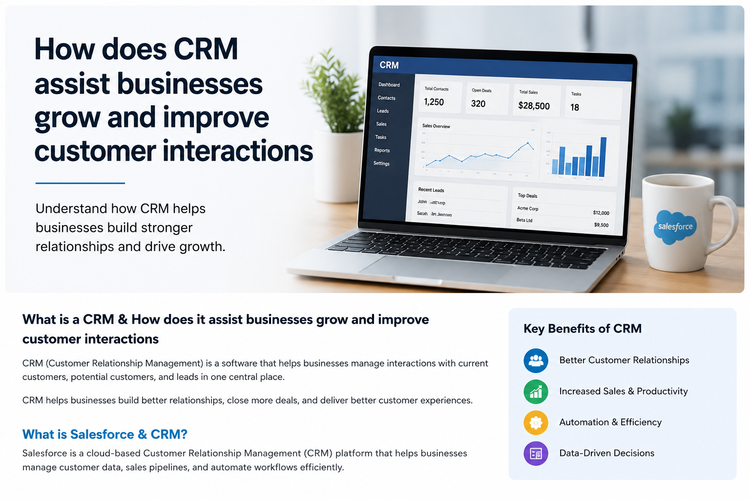 Salesforce business benefits